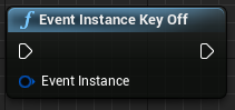 Event Instance Key Off