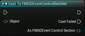 Cast To FMODEventControlSection