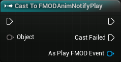 Cast To FMODAnimNotifyPlay