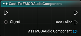 Cast To FMODAudioComponent