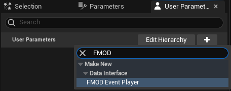 UE5 Create FMOD Event Player